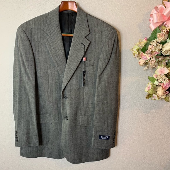 NWT Chaps Tweed Blazer